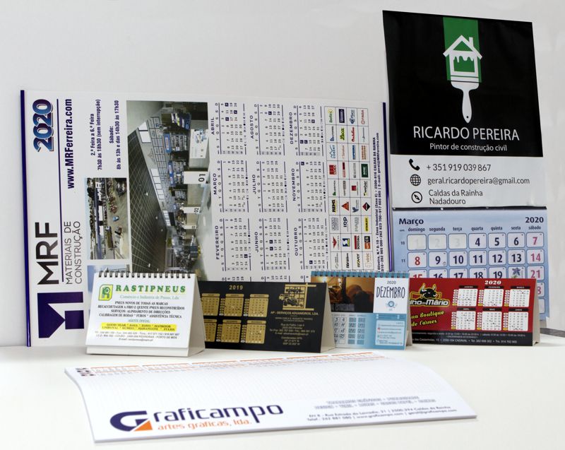 Calendários, Bases e Outros