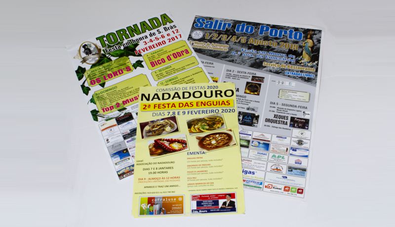 Cartazes e Flyers
